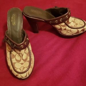 Coach Slip on Heels